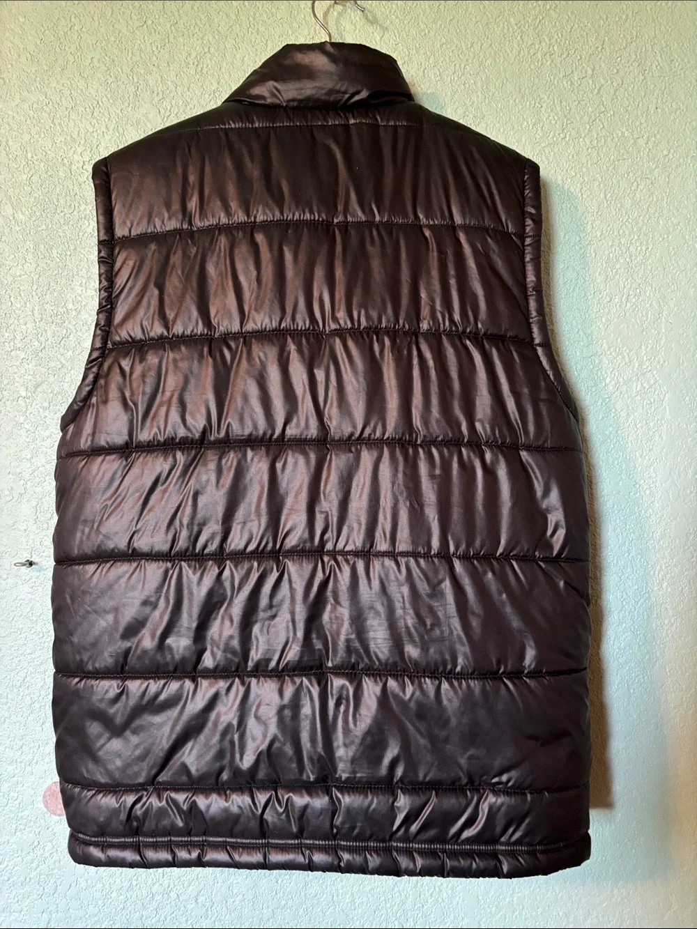 adidas Men’s Black Quilted Puffer Vest Size Medium - Good